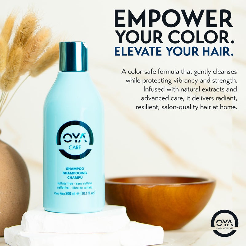OYA SHAMPOO - Gentle Moisturizing Shampoo for Color Treated, Dry, Damaged, and Normal Hair - Purifying Hair Shampoo Safe for all Hair Types and Colors (300 ml / 10.1 fl. oz) - Image 3